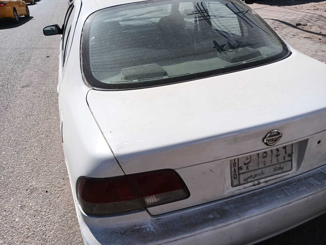 نيسان سامسونك موديل 2000
مصبوغه عام رقم بغداد 
محرك وكير كفاله تبريد شغال كهربائيات شغاله 
اربعه ويل كب 
مكاني البصره 
سعرها 40 وبيها مجال 
*********** وتساب
