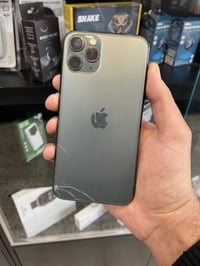 ايفون 11برو ذاكره 256 بطاريه خدمه 71 مستبدل شاشا نوعيه جيده الفيس ايدي...