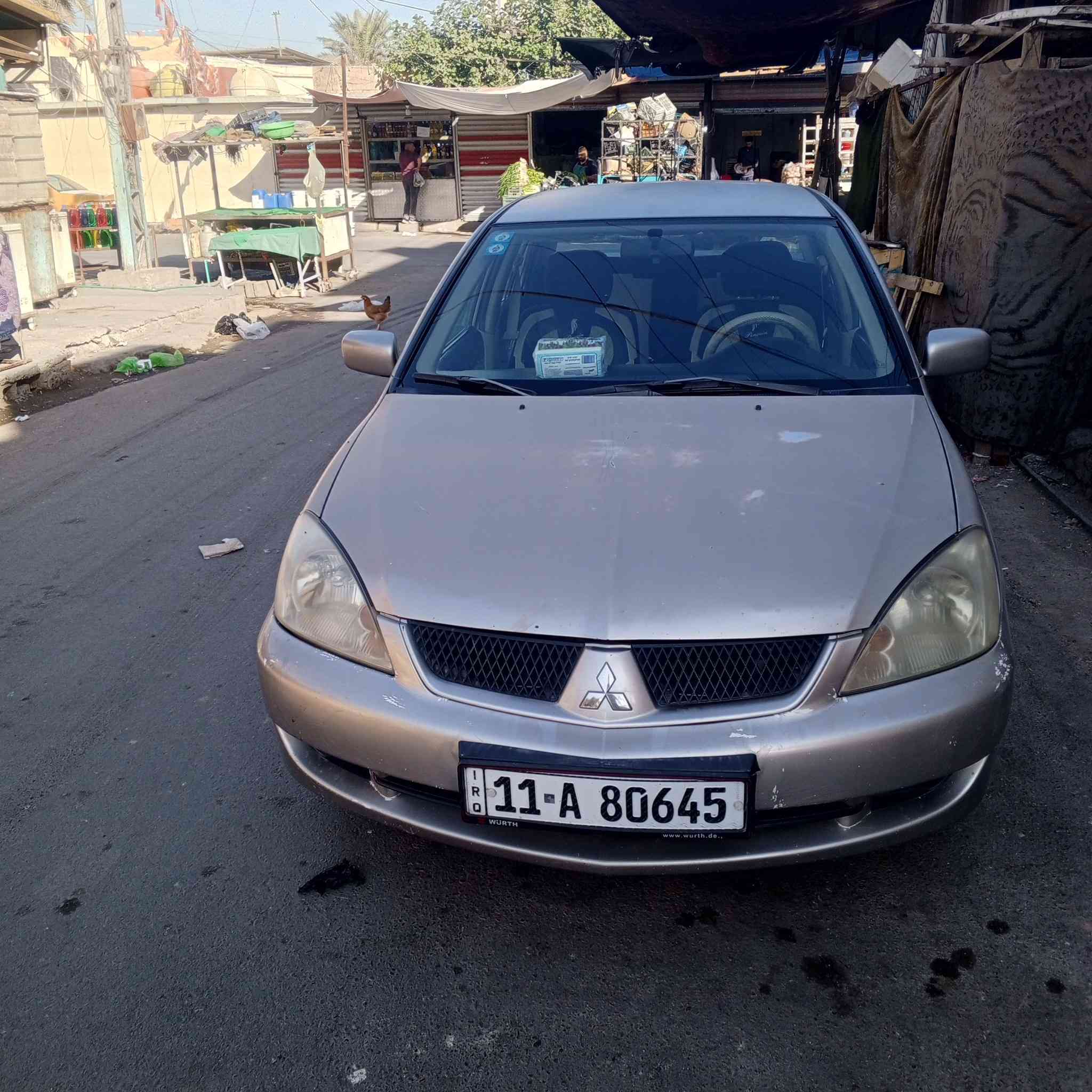 لانسر للبيع موديل 2009 رقم انكليزي بسمي داخله هزه  بيه جملغات الاماميه  والبنيد بس صبغ أثر جراد السياره السعر 78وبيه مجال حلوه مال جنايه مكاني الدوره ابودشير ***********
