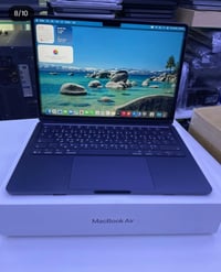 ماك بوك اير m4 موديل 2025 معالج m4  رام 16g ddr5  هارد ssd 256  حجم شا...
