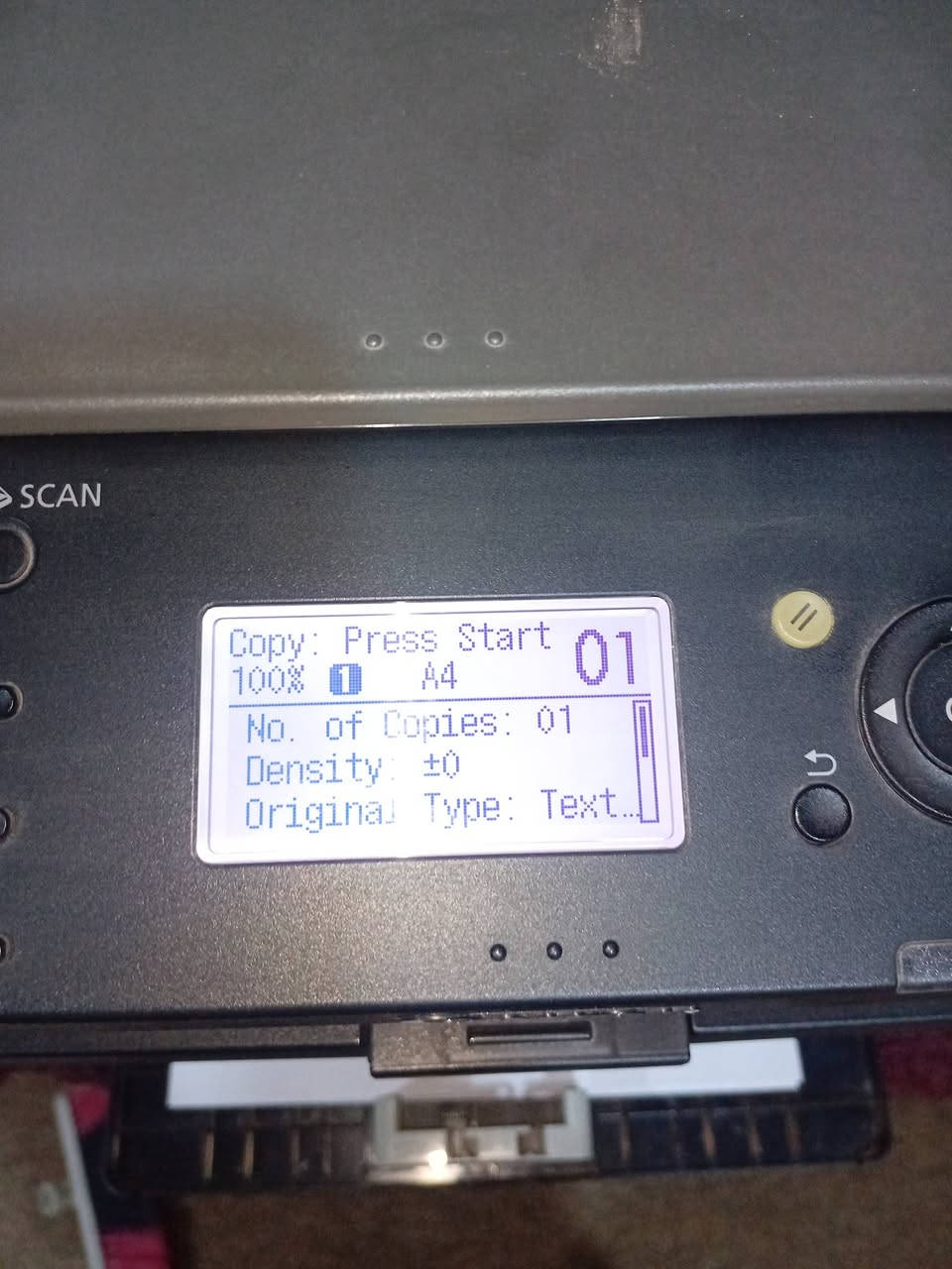 طابعة كانون canon 4410
جهاز نظيف شغال ضمان الفحص وتشغيل 

طابعة واستنساخ و سكنر(مسح ضوئي)  1in3

سرعة الطباعة 24 نسخه صفحة في الدقيقه.

سعر كاترج طابعه ب 7 الالف متوفر بالأسواق .

احادية آلوان : أسود وأبيض  (عادي).

 سعر الطابعة ٩٠ الف  

الملحقات: كيبل كهرباء و كيبل USB أصلي 

المكان بصره /ابي الخصيب (***********)وات ساب
