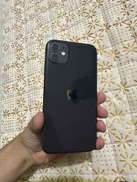 ايفون 11 عادي ذاكرة 64 بطارية 87 محدث آخر تحديث ios26 فيس ايدي شغال  س...