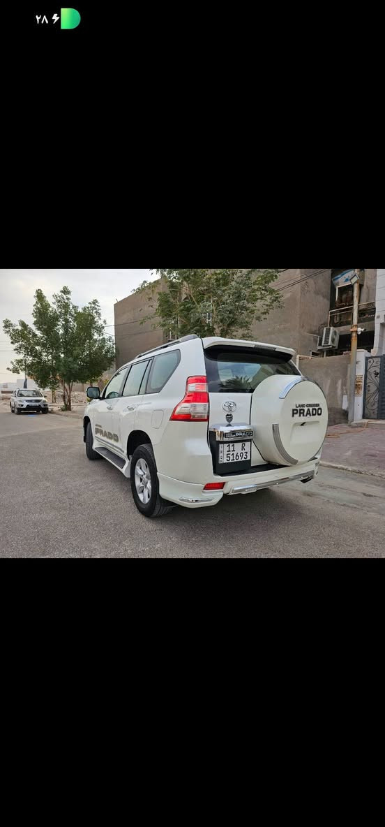 السلام عليكم
برادو ٢٠١٢ محدث ٢٠١٧ 
رقم بغداد بأسمي 
فول مواصفات عدا الفتحه 
محرك 4000
سلندر6
بصمه 
ثلاجه 
تبريد ثلاث قطع
دفلوك 
مري شفط واشاير مري 
وباقي المواصفات المعروفه 
السياره مكفول من ضربه وصبغ 
السعر ٢٤٨ وبيه مجال 
الاتصال ***********
