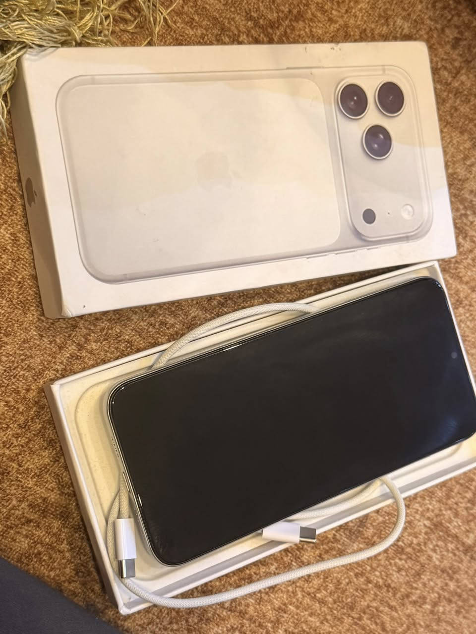 آيفون مقلد 17 برو ماكس جديد فقط فتحت الكارتونة اشتريته ب185 اريد أبيعه. ب 110. مكاني بغداد الصالحية  قرب مستشفى ابن البيطار الشراب خاص يدخل


**إذا كنت صاحب هذا الإعلان وتريد حذفه لأي سبب، رجاءا أرسل رسالة إلى الدعم الفني**