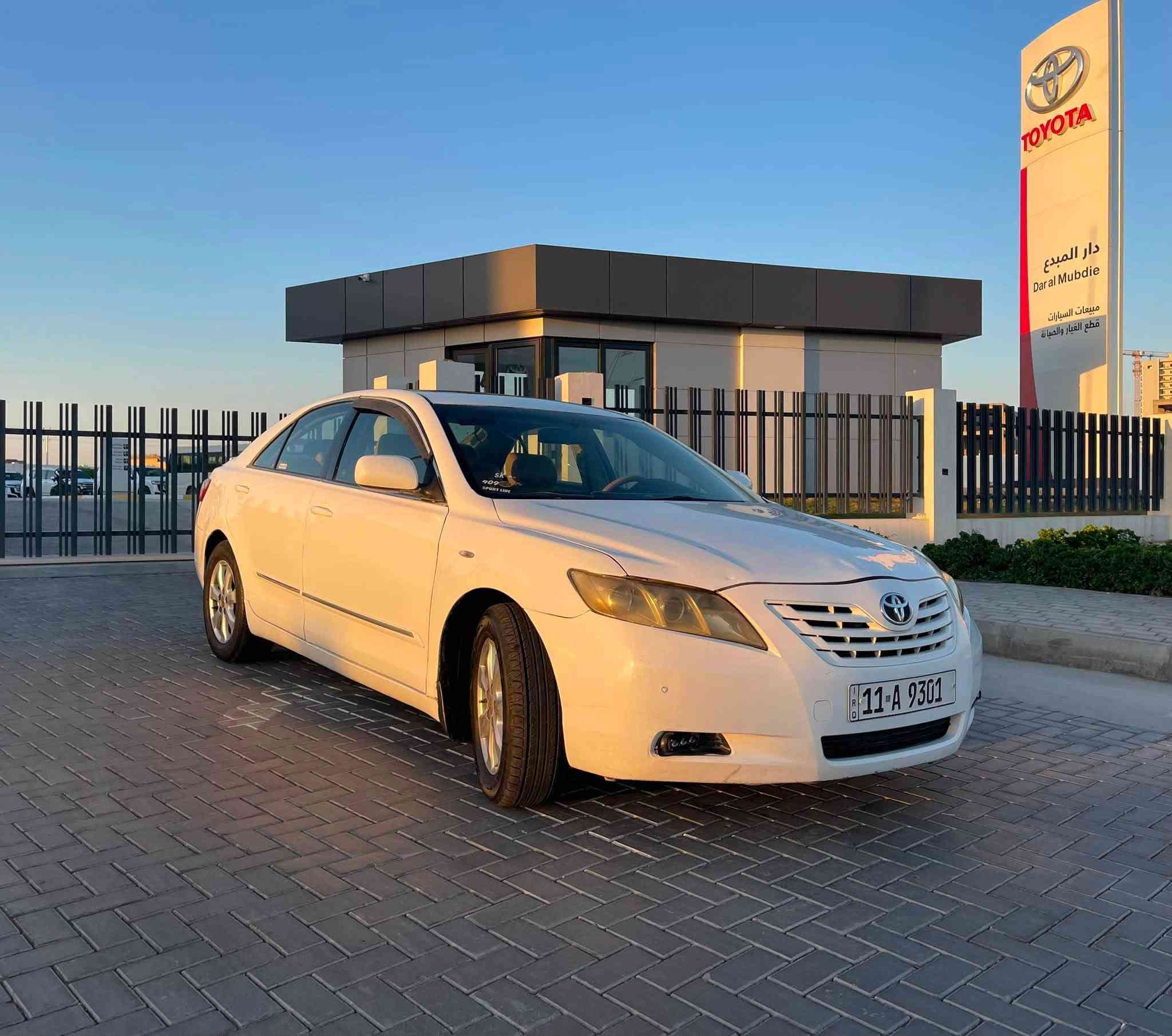 كامري موديل 2008 #خليجي #GLX فول مواصفات
( رقم بغداد مميز ) 
محرك 2400 السيارة بأسمي تحویل ثاني يوم 
مكينة وكير شرط النظافة لا تبخير ولا تنقيص

حدادية كاملة جديدة تبريد تدفئة كلة شغال خير من الله 
بيه ضربة بالجاملغ الخلفي و مصبوغة عام للجمالية

مواصفات فول 
تحكم ستيرين
فتحه سقف
تبريد قطعتين
داخل بيجي
مثبت سرعه
کشن كهرباء
شاشه وكامرة خلفية
صاج ملكي
تخم تايرات كامل جديد..سيارة جاهزة من كلشي ادامة كاملة ما متعوبه مال جناي

السعر 95 مكان السيارة الانبار الفلوجة رجاء رجاء ماعاجبك السعر ما عندك امكانيه لا تكسر بحلال الناس اعبر المنشور كلشي اكو بالسوك وكلشي بسعره

للاستفسار_يرجى الاتصال

***********
