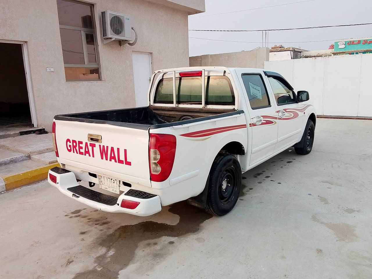 السلام عليكم
كريت ويل للبيع موديل 2013 كير مكينه شرط كهربائيّات كله شغاله سنويه ل 2027 السياره مكفوله من الكلبه والحادث مصبوغه حزام فقط تخم ويل ياباني 
السعر 65 $
مكان السياره سماوه الهلال 
للاستفسار ***********
