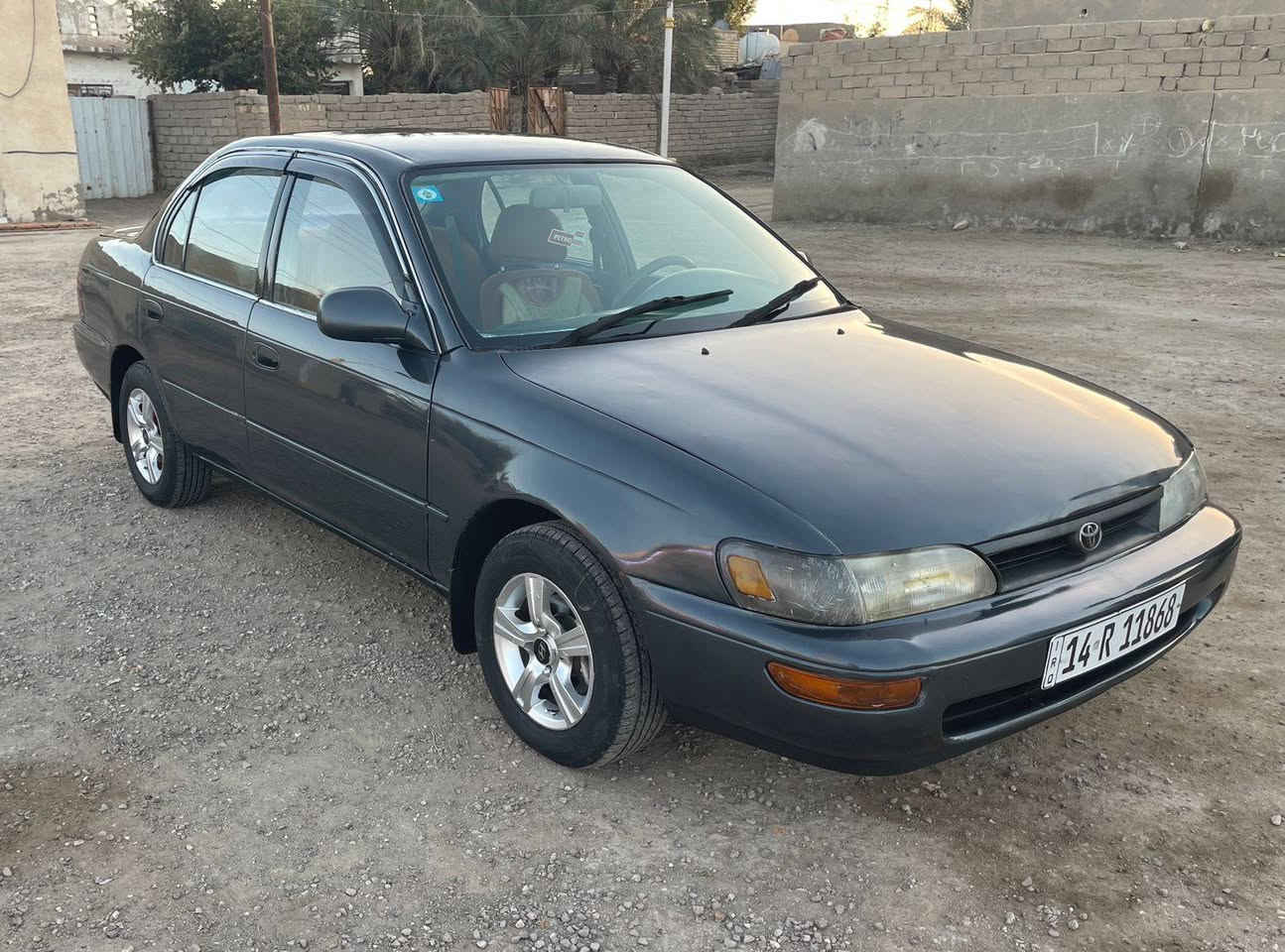 مكلف بالنشر رقم صاحب السياره
***********
كورلا موديل 91 رقم بصره دولي بسمي سنويه ل 30 جاهزه صبغ جماليه مابيه ضربه مكينه 800 سياره خير من الله تخم تاير حداده جديده مكان السياره سوق الشيوخ السعر 60 وبيه مجال
