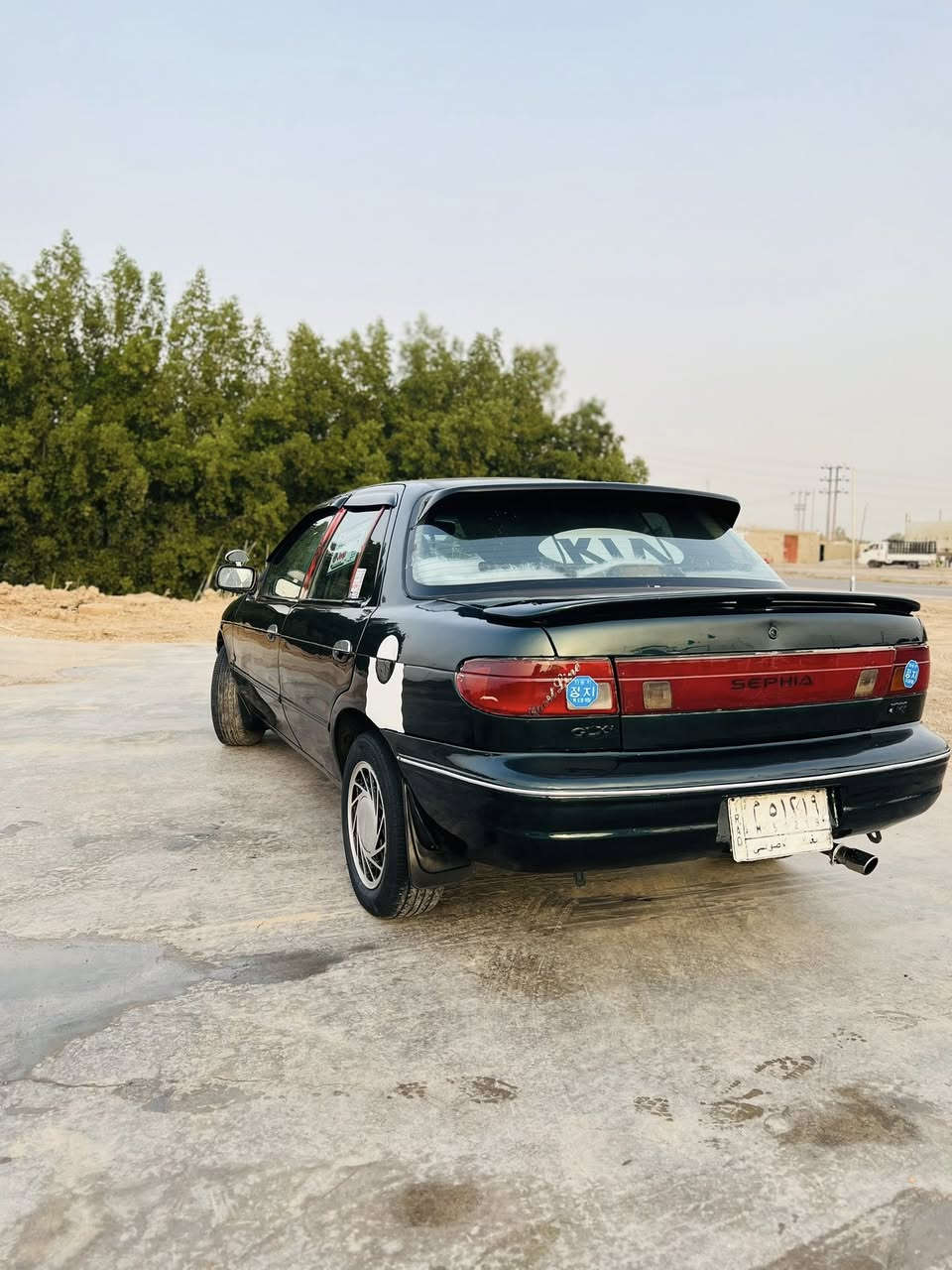 السلام عليكم
للبيع كياا سيفيا 

موديل 1993

رقم بغداد 

مكينه مفتوح مو مسكر 

كير عادي 

سياره خير من الله 

حداديه امامي خلفي جديد 

كهربيئات كله شغاله 

تخم تاير جديد 

السعر ٣٣وبيها مجال بسيط 

سياره مال جناي 

مصبوغه حزام جماليه فقط 

كفاله عامه من الضربه و الكص 

مكاني بابل ناحيه الشوملي 

الاستفسار ***********
