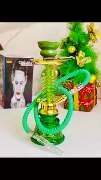 نركيلة الجوكر • زجاجية قياس وسط • مع هدية