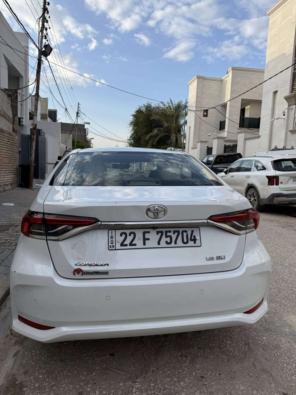 كورلا 2022 خليجي شركه جيهان gli ماشيه 123 السياره ما مفتوح بيها ولا برغي ع وضع الشركه بيها طخه بسيطه مبينه بالصور سعرها 163 ورقه مستعجل ع بيعتها مكانها النجف 
***********
