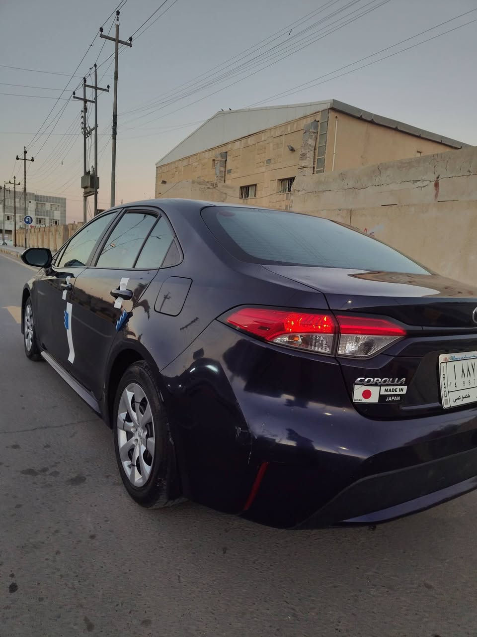 السلام عليكم
للبيع كورلا 2022
فئة LE
اللون/ازرق
وارد امريكي حادثها خفيف موضح بالمنشور
_مثبت سرعة
_تحديد مسار
_رادار امامي
_تحكمات ستيرن
_كامرا دواره
تبريد ثلج+تدفئه
تخم تاير جديد 
السيارة نضيفة فوول1/1 السعر 148 وبيها مجال
العنوان/ذي قار_البطحاء
للاستفسار/***********
