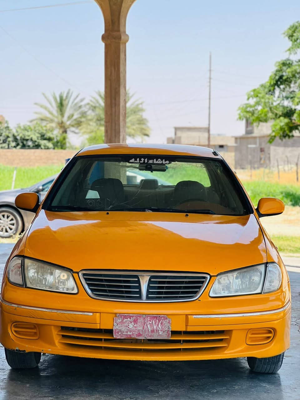 السلام عليكم للبيع
سني 2001 
كير شرط 
تواير جدد 
محرك بي تنقيص شي قليل  صدر نص عمر 
رقم بغداد صدامي شرط التحويل والغرامات 
السعر  45 وبيها مجال للطيبين
 رقم الهاتف ***********
