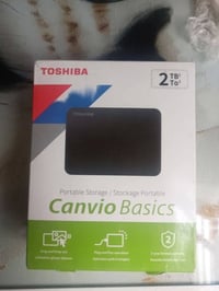هارد توشيبا • ٢تيرا • مستخدم قليل