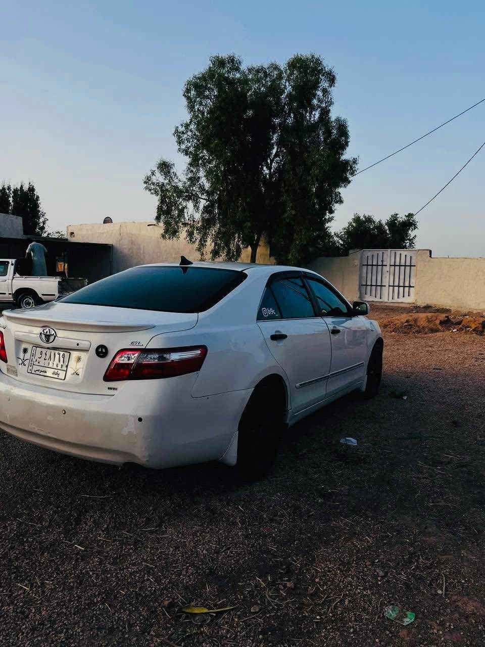 كامري خليجي GL
موديل 2007
اللون ابيض 
رقم بغداد باسمي 
لايت زنون 
تبريد تدفة ع ايدي مشتغله 
تواير جدد 
محرك مكفول 
كير يفلت نمره من تحمى السياره  ابيع كير كايم 
مصبوغه حزام بدون دواخل 
مكفول شواصي ولغود وتكم 
تبديل قطعه وحده باب الايمن الكدام 
ماشية 250 الف 
سياره مال جناي مو بياع شره 
ويل كب جدد
دواخل نضيفه كلش 
السياره كلها مرتبها ع ايدي 
كهربياات كلها شغاله 
السعر 87 وبيها مجال مو شراي لا تتصل رحمه لهلك 
مكاني كربلاء عين التمر 
للاستفسار 
***********
***********
