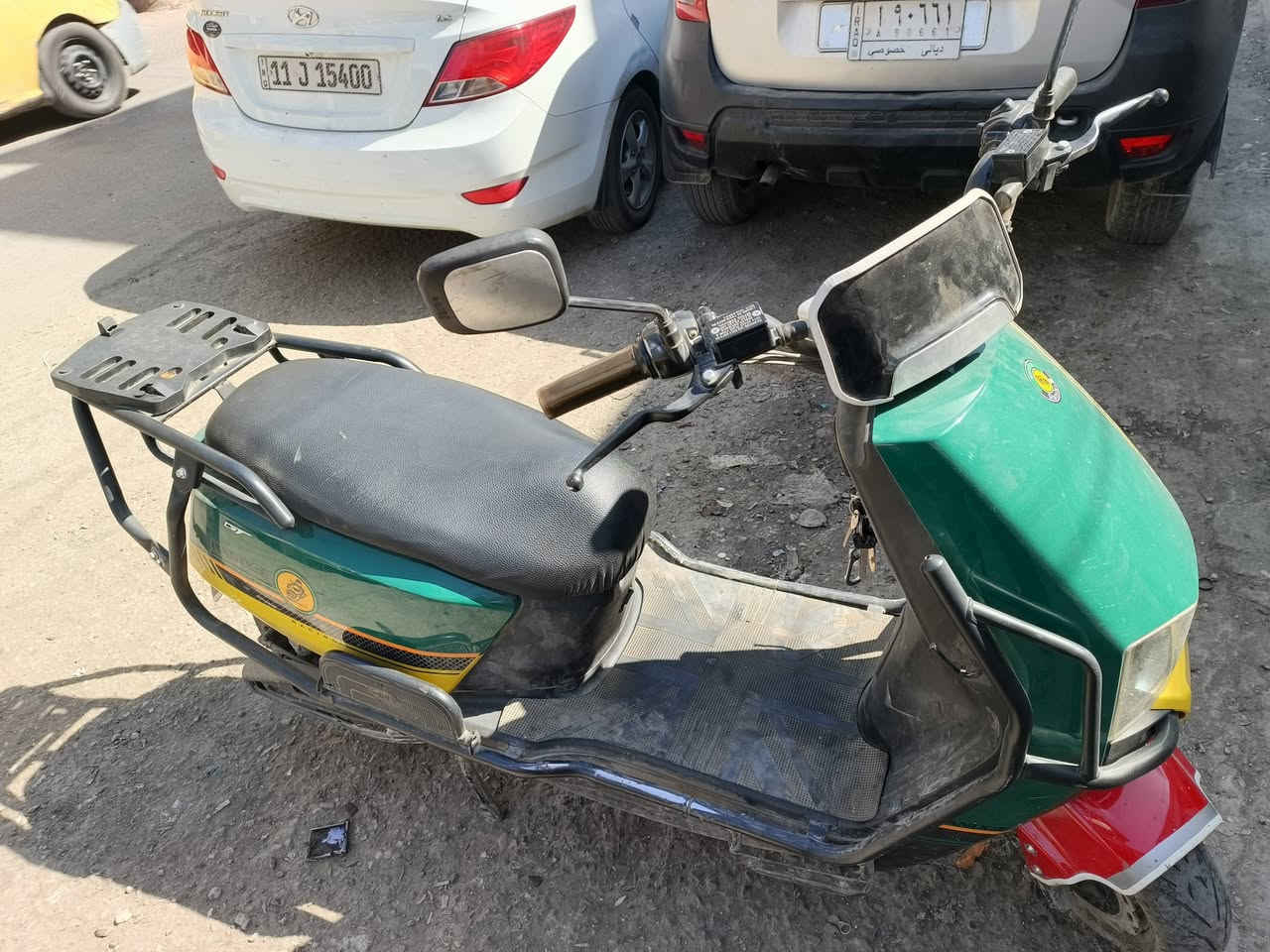 دراجه البيع شحن باتريات بيهة جدت سعرهة ٦٠٠٠وبيهة مجال مكاني بغداد باب المعظم***********
