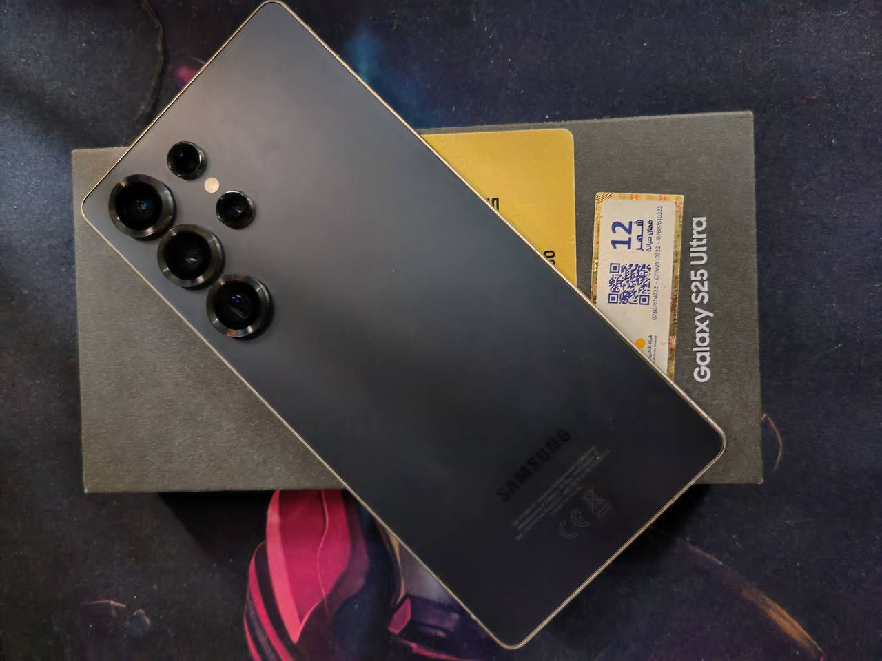 S25 Ultra Titanium Black
لون اسود تيتانيوم 
الذاكرة ٥١٢ كيكا بايت 
السعر ١٤٠٠ الف 
الوطني وكالة 
مكاني بغداد


**إذا كنت صاحب هذا الإعلان وتريد حذفه لأي سبب، رجاءا أرسل رسالة إلى الدعم الفني**
