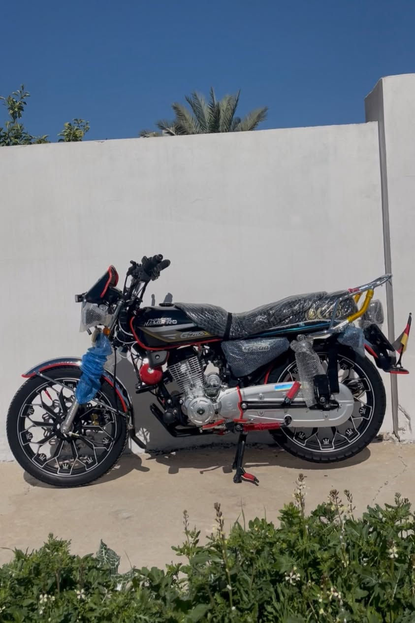 سلام وعليكم دراجه نامي برو مكينه 200 دراجه حلوه ونضيفه مكينه كبس السعر خاص وتساب فقط ***********
