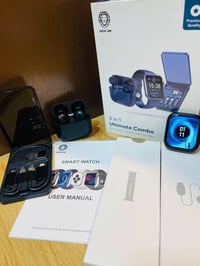 بكج ٣في١ • GREEN LION • ساعة ذكية AMOLED