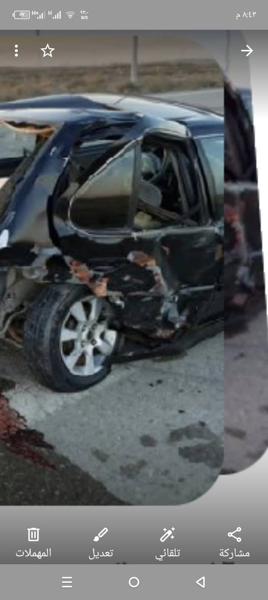 سيارة متضررة ضربتها قوية من الخلف السيارة نيسان التيما موديل 2001رقم انكليزي شمالي تحويل مباشر السعر من الاخير 7ورقات المكان الصقلاوية ت***********ت***********
