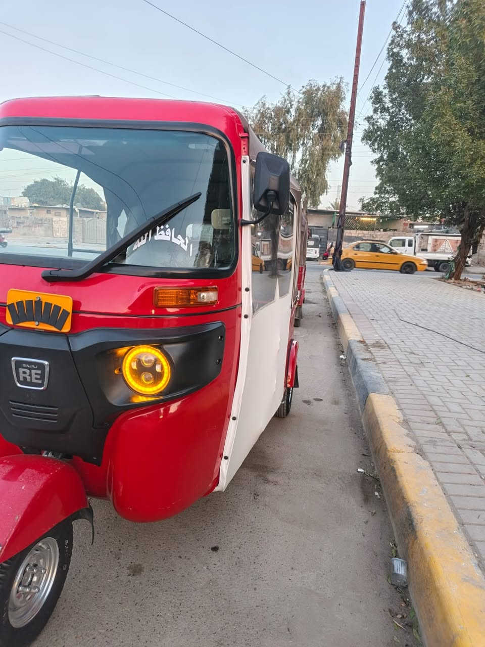 السلام عليكم تكتك موديل 22 رقم بابل باسمي مشروع وطني تكتك بيها ضربه صغيره فوك جاملخ  و مصلحه درجة اولى السعر 8500 بيها مجال بسيط خوان تكتك نضيفة لا تكسر بسعر و تقارنها بل مهجوم ***********
