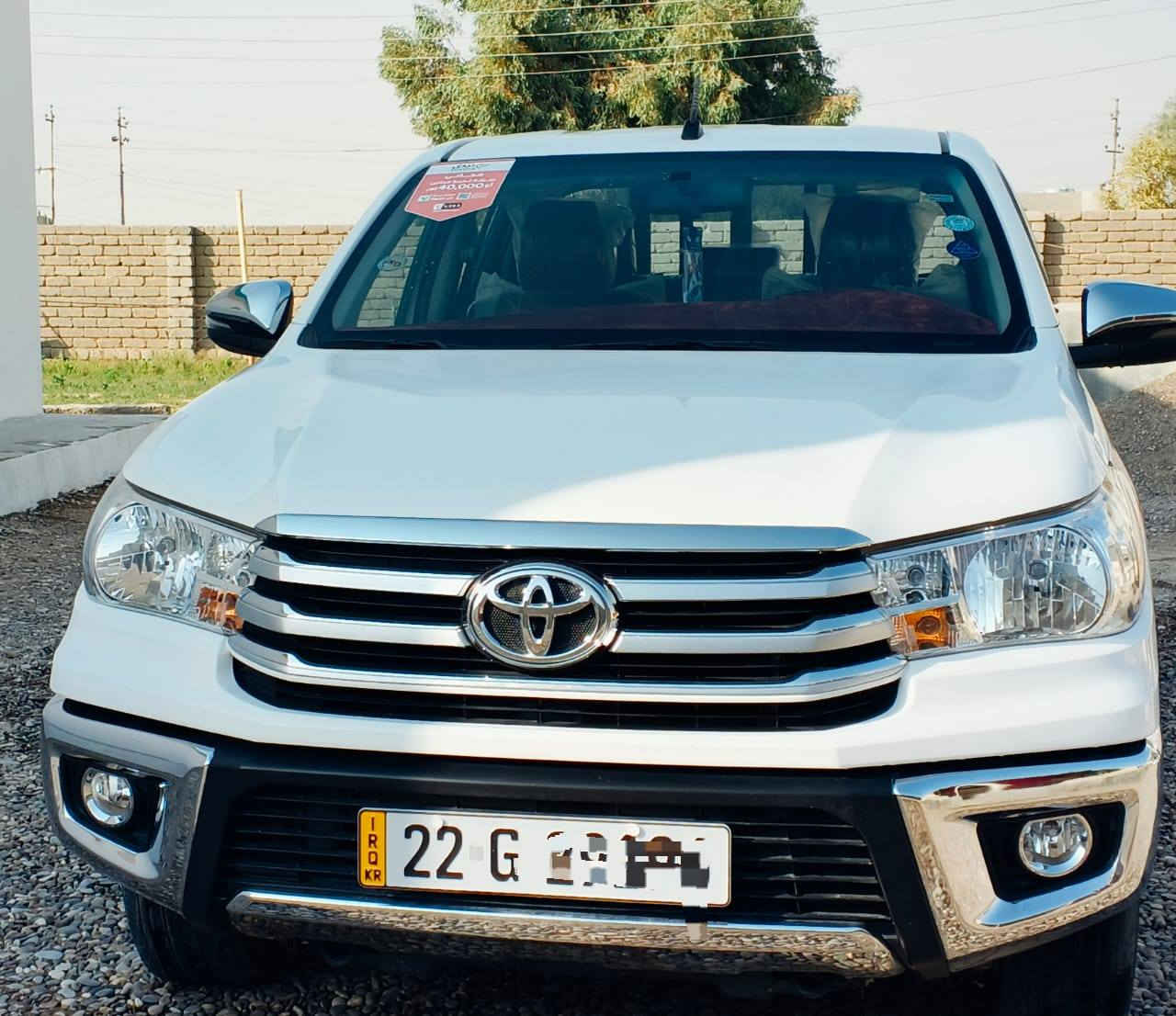 السلام عليكم هايلوكس شركة ساز اربيل موديل ٢٠٢٤فول الفول قطعتين تبريد باسمي شرط التحويل السياره نضيفه ومال بيت للاستفار هاتف ***********
