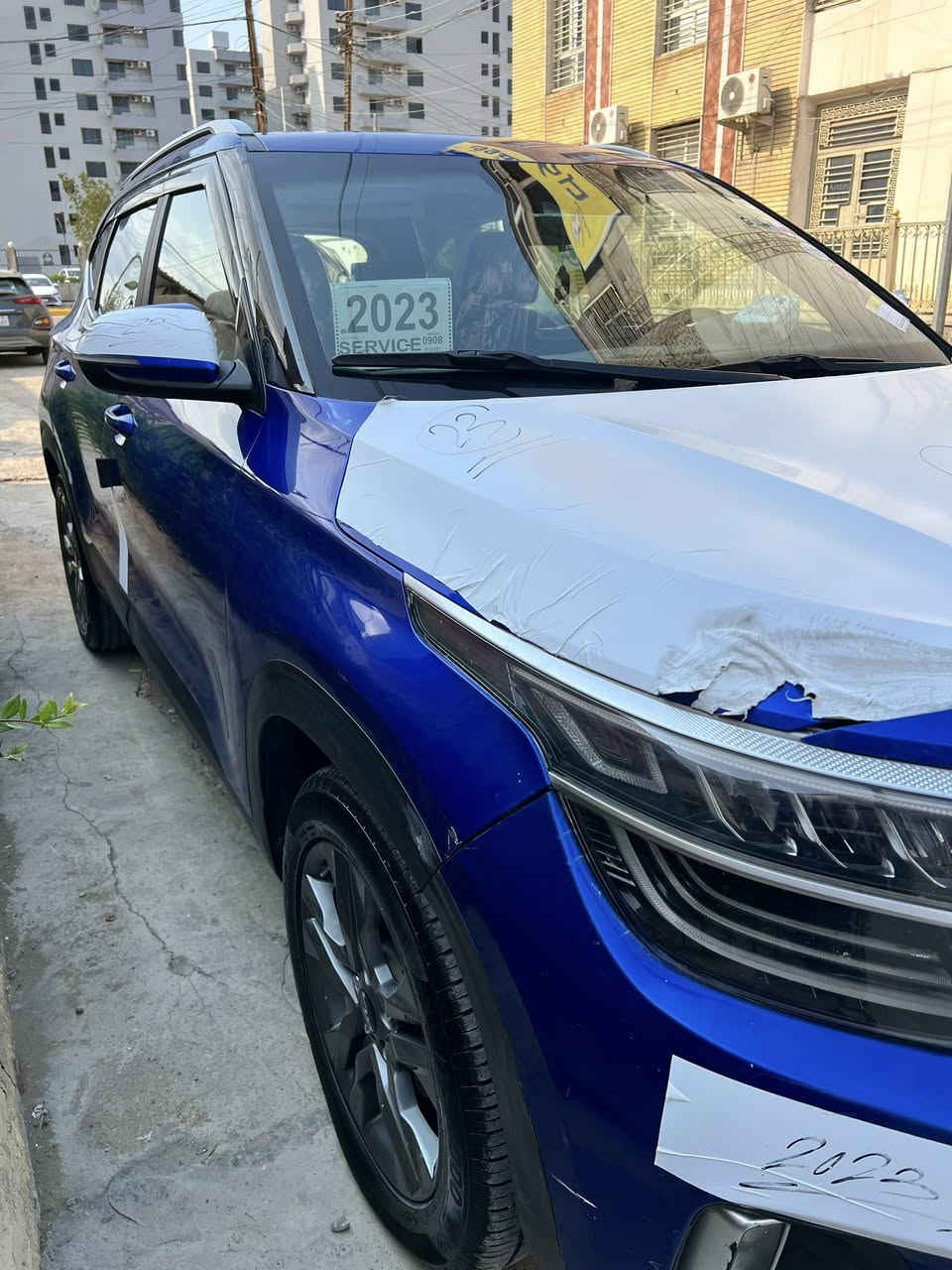 كيه سيلتوس 2023 للبيع 
وارد امريكي حادثه باب خلف سايق مبدل وبيها بارد 

موصفات نص فول 
ماشيه 73 الف 
مكان سياره بغداد البلديات
 للاستفسار ***********
