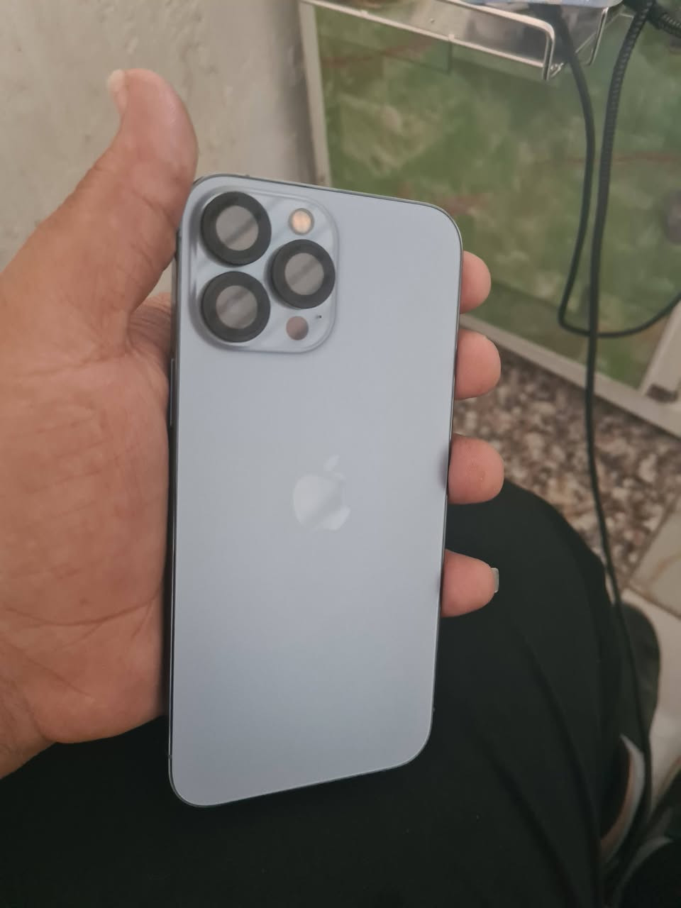 سلام عليكم للبيع او للمراوس
ايفون 13 برو ماكس
شرق اوسط ماتسر 
ذاكره ٢٥٦
بطاريه ٨٦ بلادي 
مبدل شاشه درجه اولى ٣ خيارات فيس ايدي شغال 
نضافه ١٠٠ % سعر ٥٤٠ وبي مجال حك الجيه عنواني حله *********** للتصال
