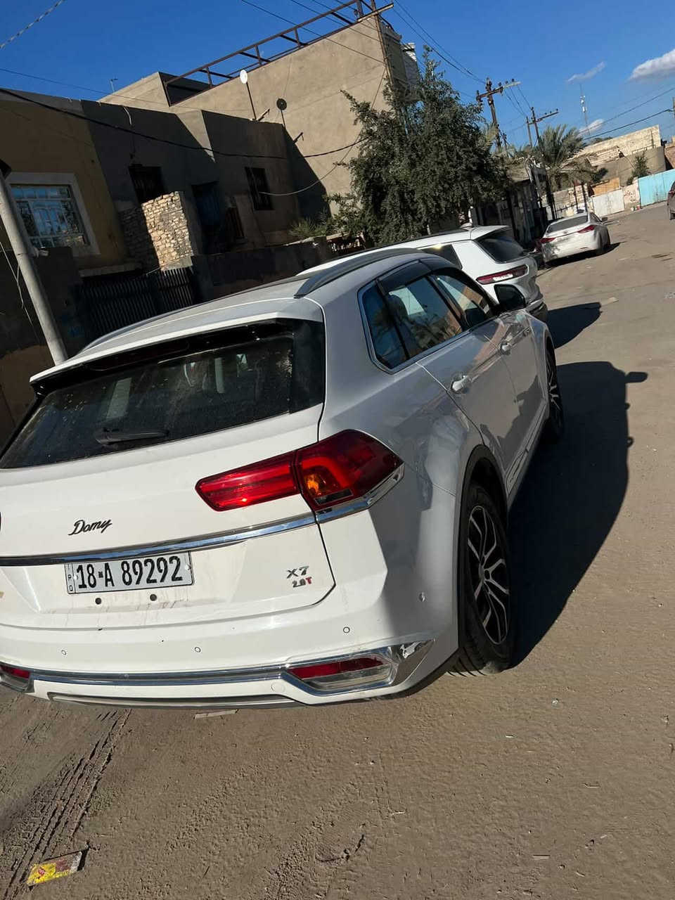 دومي    DOMY X7 
للبيع او المراوس 
موديل 2019
7   راكب قابله للطي
رقم انكليزي الجديد
##فول مواصفات##
دواخل جلد نظيف جدا 100‎%‎
بنوراما/بصمه/كير ماوس/بيبان 4 شفط/جنطه شفط مري شفط و قلاب/كراسي كهربائيه
كشن خزن ثلاث اوضاع
حساسات امامي خلفي ورادار جانبي
تبريد قطعتين
شاشه لمس  حجم كبير
نضام سبورت و نضام ايكو اقتصادي
ويل كب اسود + نيكل حجم 19 
سياره كله LED حته دواخل
نشرة LED تحت الدشبول
حساس أمامي وخلفي وحساس اصطفاف و توقف ذاتي كامره خلفيه دواره مع الجوانب
جامات من تقفل سياره ينسدن
((حجم 4 سلندر2000 تيربو))
كير ومحرك ياباني بلادي من شركة متسوبيش
سعر السياره ب125 كفالة عامه بسمي

0781 088 3093
