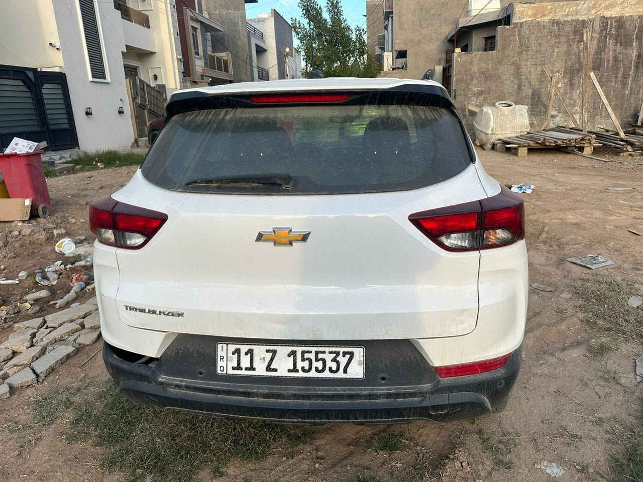 السلام عليكم شوفرليت تربلايزر 2023 رقم بغداد بسمي بجم كبس حادثها تبديل باب وربع دعاميه لون ابيض  سياره نضيفه ومابيها اي نواقص مواصفاتها وصور حادثها داخل المنشور
السعر 150$ ***********
