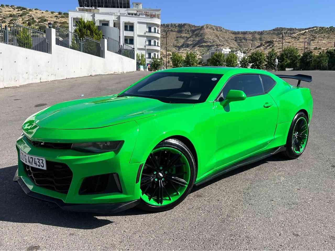 CAMARO 2017 V6 3600 1/1

السعر 115. او مراوس حسب القناعه
***********
نسخة الفيفتي FIFTY 
كمارو لون مميزن بلادي💚
سياره بسمي تحويل وكال شرط
سنوية هزه جديد لحد 31
كير محرك كهربيات كلها شوط
ماشيه 64 الف ميل  
اربع وضعيات قيادة 
بصمة و سلايد تشغيل وأبواب 
تشغيل عن بعد 
تبريد ثلج كشن تفئه و تبريد
شاشة + كار بلي + اندرويد اوتو 
كامره دوارة
تحكم ستيرن كامل 
شفتات كير ورة الستيرن 
كير 8 نمر مكفول اوتو +.
تاير تو سايز 
محدث كورفيت 
صبغ حزام بدون اي دواخل صور حادث موجد 
(***********) واتس موجد 
السعر 115. او مراوس حسب القناعه دهوك, العراق
