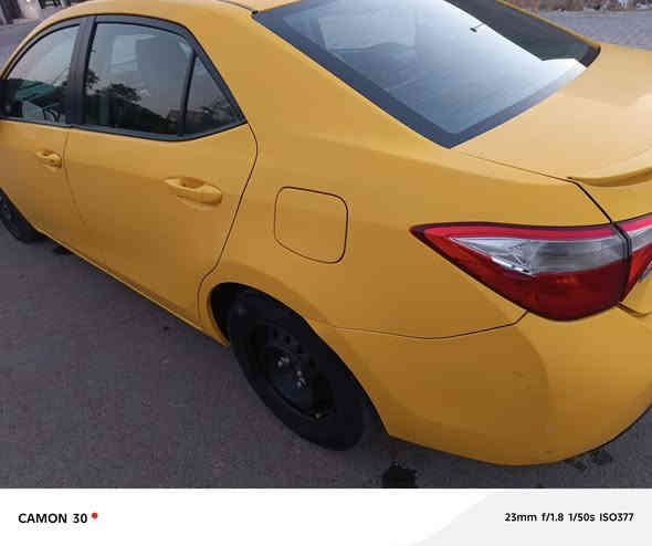 السلام عليكم كورلا 2014 للبيع فئه ال s فول مواصفات عده البصمه صور الحادث مرفوقا بل منشور شرط القماره بس بارد الي ب صور الحادث  السياره كلش حلوه مثل متشوفون بدون ايرباك كير محرك صدر مكفولة السياره مبيهه أي نقص عنوان بغداد حي الجهاد السعر 125 بيه مجال للتواصل ***********
