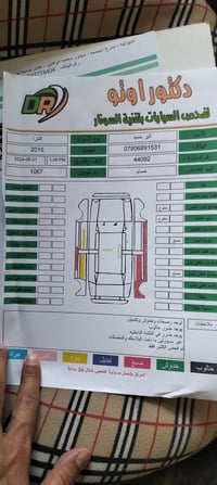 انتره موديل 2015 خليجي رقم قادسيه انكليزي السعر 115 وبيه مجال بسيط للس...