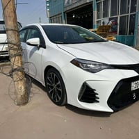 كورلا موديل 17  امريكي حادثها جاملغ الخلفي موجود السونار   السعر 115 و...