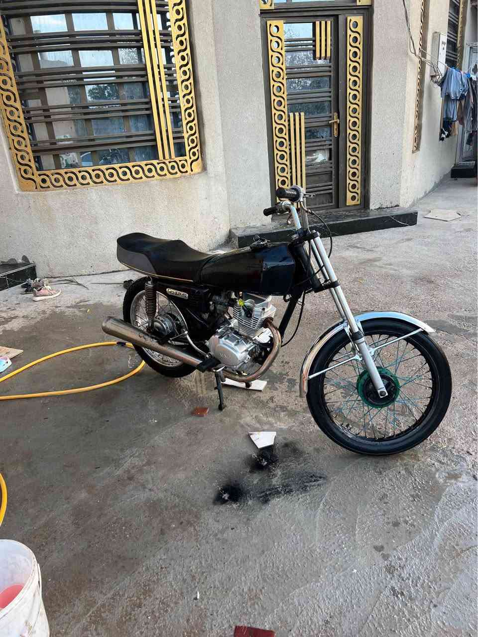 سلام و عليكم دراجه البيع نضيفه محرك ما مفتوح شرط دكا وحدة صوته ناعم دراجه كاعدة رزانه  دوات سعر 375 العلوان البصره ابو الخصيب طريق الوسطي رقم هاتف  ***********مو شراي لا راسل رجاعن ؟ البصرة, العراق
