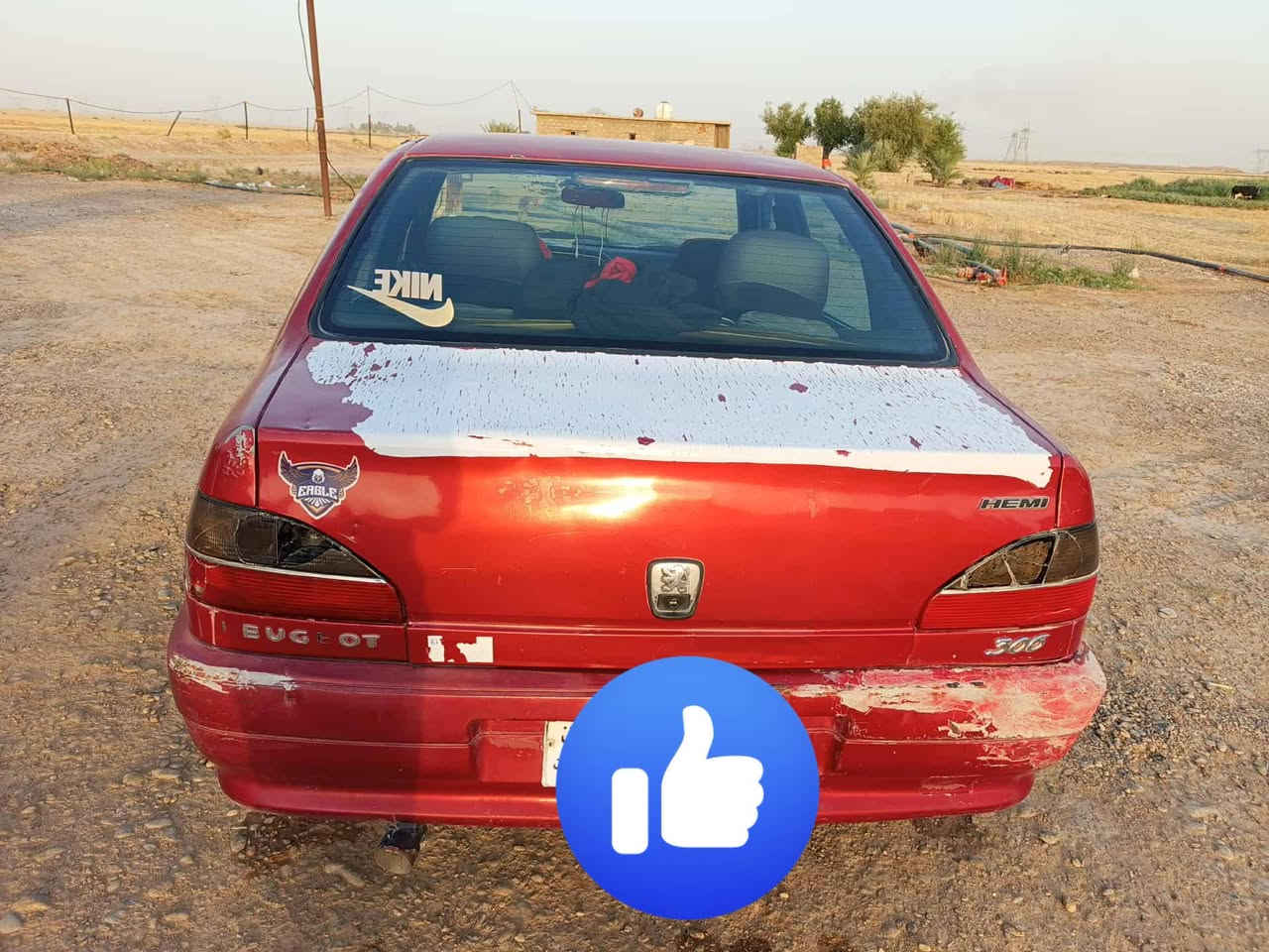سلام عليكم ورحمه الله وبركاته سياره للبيع بيجو كلهه شغاله محرك وكير خير من الله الشراي يتواصل على الرقم أكثر تفاصيل عل رقم ***********
