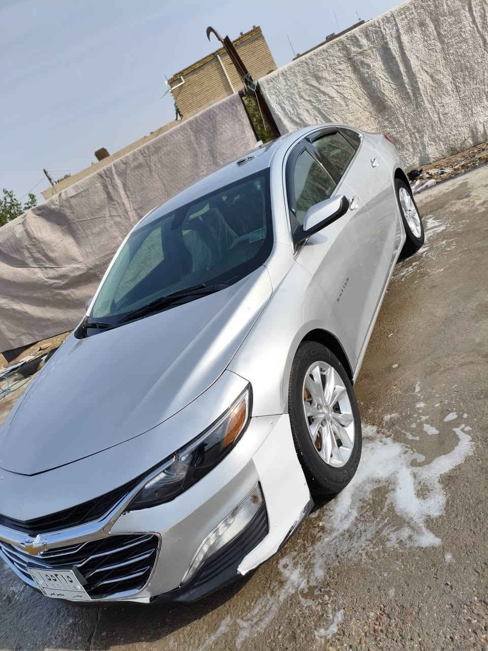 سلام عليكم البيع ماليبو 2020كفاله هاذ حادثه موضح بصوره معوقين باقيله سنه 5شهر  تتحول  جاهزه كير محرك مال جناي جديده مفوله بصمه كشن كهربائيّ  السعر 110وبيه مجال هاذ رقمي***********اووو*********** شراي يتصل واني خادم
