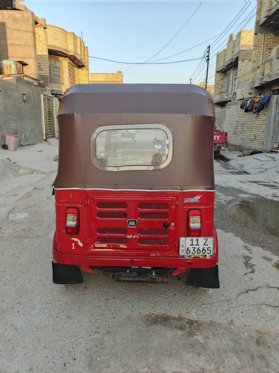 تكتك موديل 2018 نضيفه 
مكاني الرئاسه شارع عشرين 
رقم الهاتف ***********
