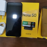 ريلمي نوت 50 نظيف جدا مستخدم قليل ذاكرته ١٢٨  نهايته ٨٠ الف ٠٧٨٢٤٢٨٥٤٣...