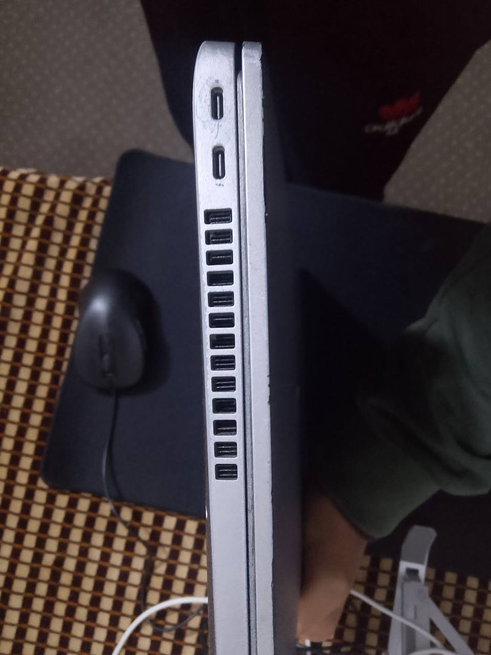 سلام عليكم 
لابتوب من dell 5420
cor i7 1185G7 ✅
رام32 ddr4  ✅
هارد 512ssd  ✅
كارت شاشه 16g. ✅
شاشه lps لمس.  ✅
كيبورد انكليزي ضوئي✅
منفذ HDMI ✅
منفذ USP عدد 2    ✅
ومنفذ تايب سي. ✅
ومنفذ سماعه ✅
منفذ لان. ✅
ويندوز 11pro. ✅
بصمه قفل ✅
ملحقات:  شاحنه اصليه تايب سي 65واط+ماوس باد+كيبل HDMI+ماوس واير لس😍
كل هذه بسعر (520الف) مكاني حله منطقه جمجمه


**إذا كنت صاحب هذا الإعلان وتريد حذفه لأي سبب، رجاءا أرسل رسالة إلى الدعم الفني**