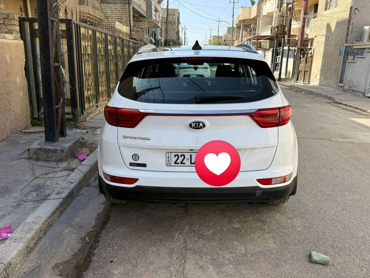 كيا سبورتاج 17 فول  خليجيه مكفواله كفاله عامه رقم اربيل باسمي مكان السياره بغداد حي الجهاد السعر 175 راقم تليفوان *********** فقط اتصال
