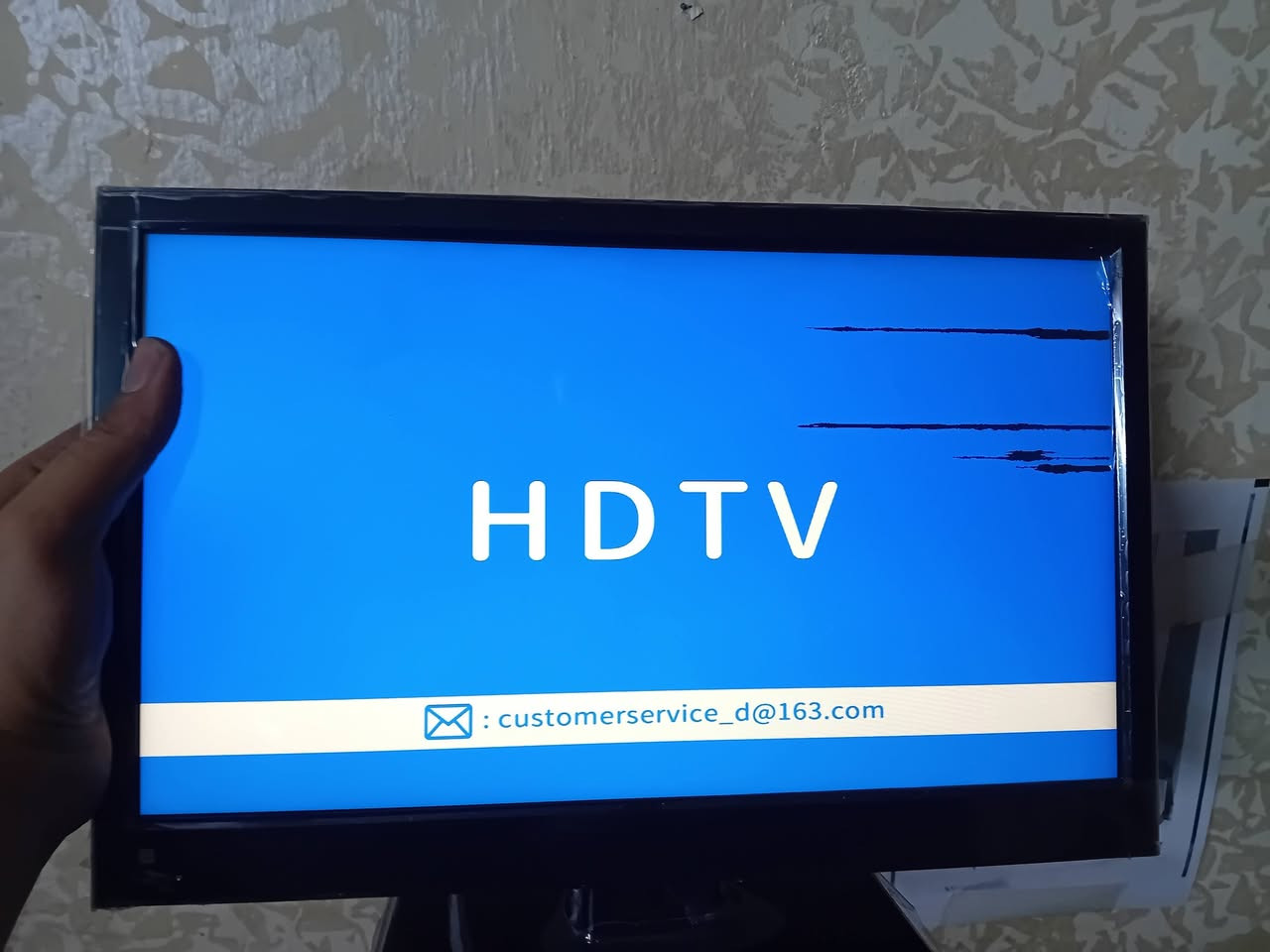 شاشة مونتر جديدة بيها خطوط فقط واضح بالصور
شاشة جديد حجم 24 كاملة ملحقات سعرها 30 توصيل 5


**إذا كنت صاحب هذا الإعلان وتريد حذفه لأي سبب، رجاءا أرسل رسالة إلى الدعم الفني**