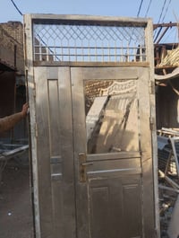 باب قاصه للبيع استيل ثقيل درجه اولى عرض متر و 30 سانتيم  ورتفاع مترين ...