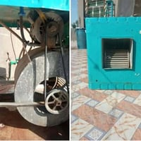 مبرده برفاب • ماطور نحاس • سرعتين