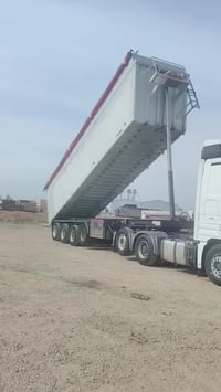 نساف مايلر شاصي حديد مزوج حوله 54 طن للبيع 07709364420