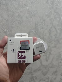 سماعات واير تايب سي • شاحن 20 واط • حله