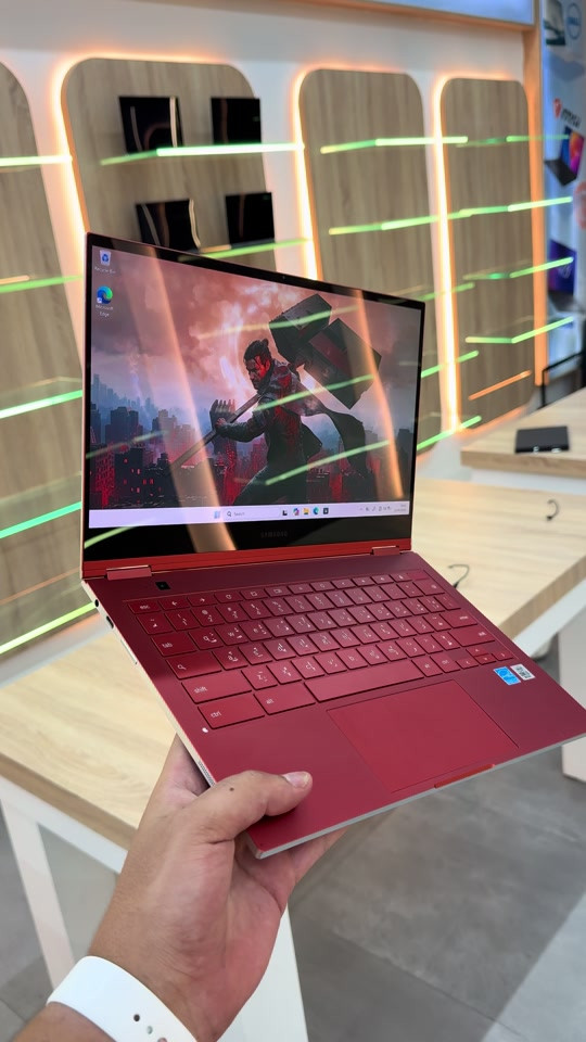 شركة سامسونك  i5  جيل 10 رام16 هارد 256ssd حجم 13.5 كيبورد عربي نكليزي ضوئي دقع شاشه 3k بسعر 550 الف مع ضمان شهرين نظافه جهاز 95‎%‎ للحجز واتساب ***********
