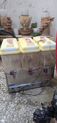 للبيع ماكنة ازبري ممتازة جدا ويوجد كابسة بركر مع گريل مع قلاية فنگر بح...