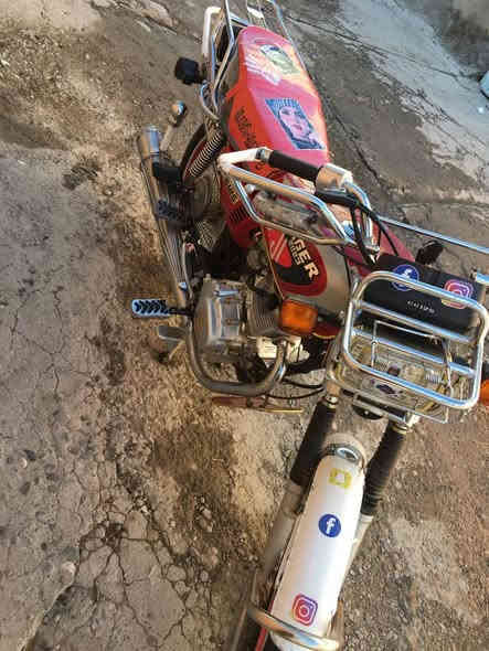 دراجـه مـوديـل2023
بـعدها زيـرو شـرط قلعه
مـحرك شـرط مامـضروب بـرغي
وزن ثـقـيل شــرط 
الـسعـر570وبـيها مـجال. (***********
