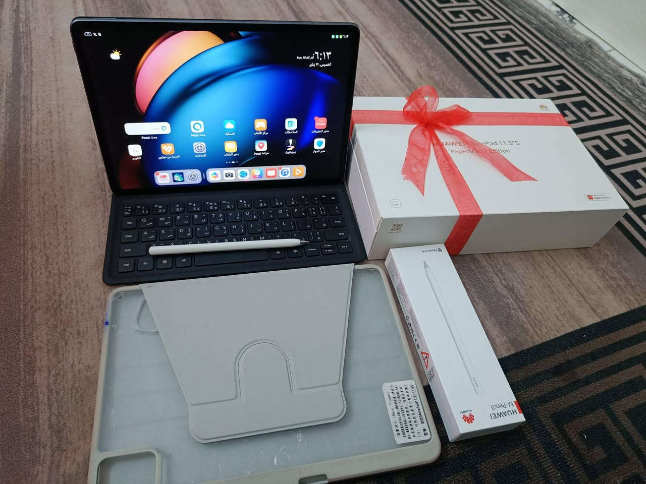 هواوي ميت باد 11.5s مع كارتون و كيبورد و قلم وشاحن نظيف جداً كربلاء, العراق


**إذا كنت صاحب هذا الإعلان وتريد حذفه لأي سبب، رجاءا أرسل رسالة إلى الدعم الفني**