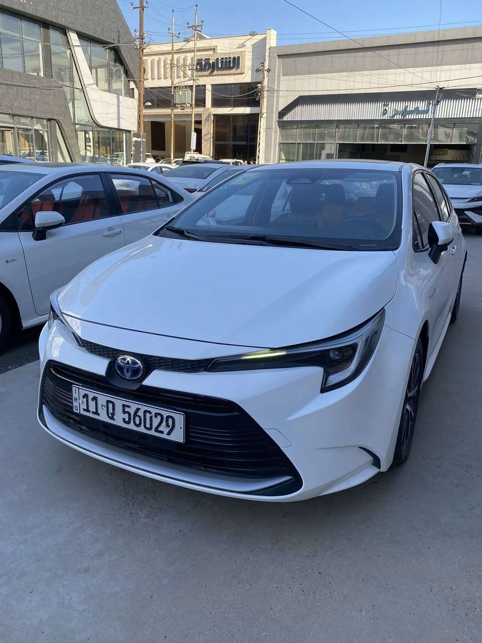 كورلا هايبرد 2024 خليجي كفالة عامة سلايد كرسي كهرباء داخل لونين سبايدر صندوك بلادي شاشة كبيرة كامرة خلفية 
ماشية 32 الف فقط سبير منازل سعرها 150 وبيها مجال 
العنوان بغداد معارض النهضة فرع المصرف 
للاستفسار ◀️ *********** متواجد خاص واتساب
